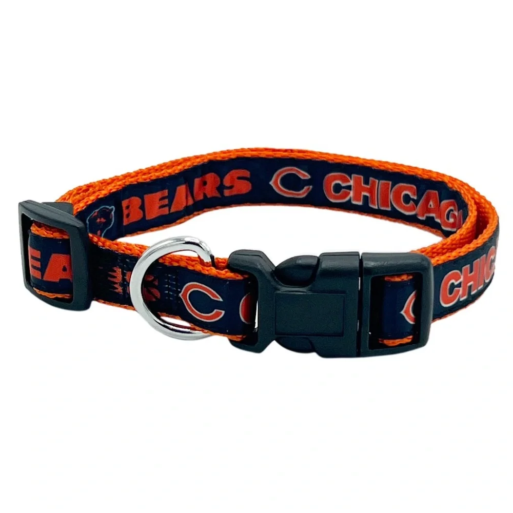 NWT Pets First NFL Chicago‎ Bears Pet Collar – Large